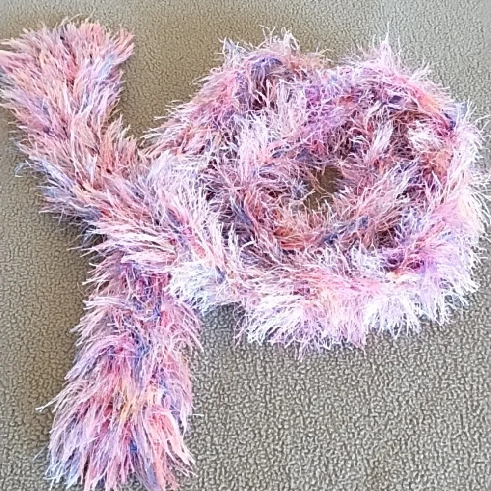 Handmade eyelash knit